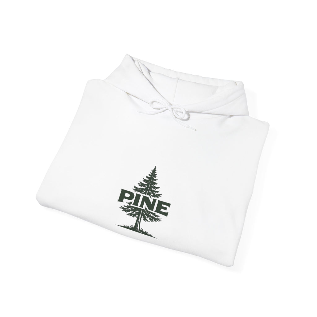 Pine Tree Hoodie – Minimal Vintage Forest Graphic Sweatshirt