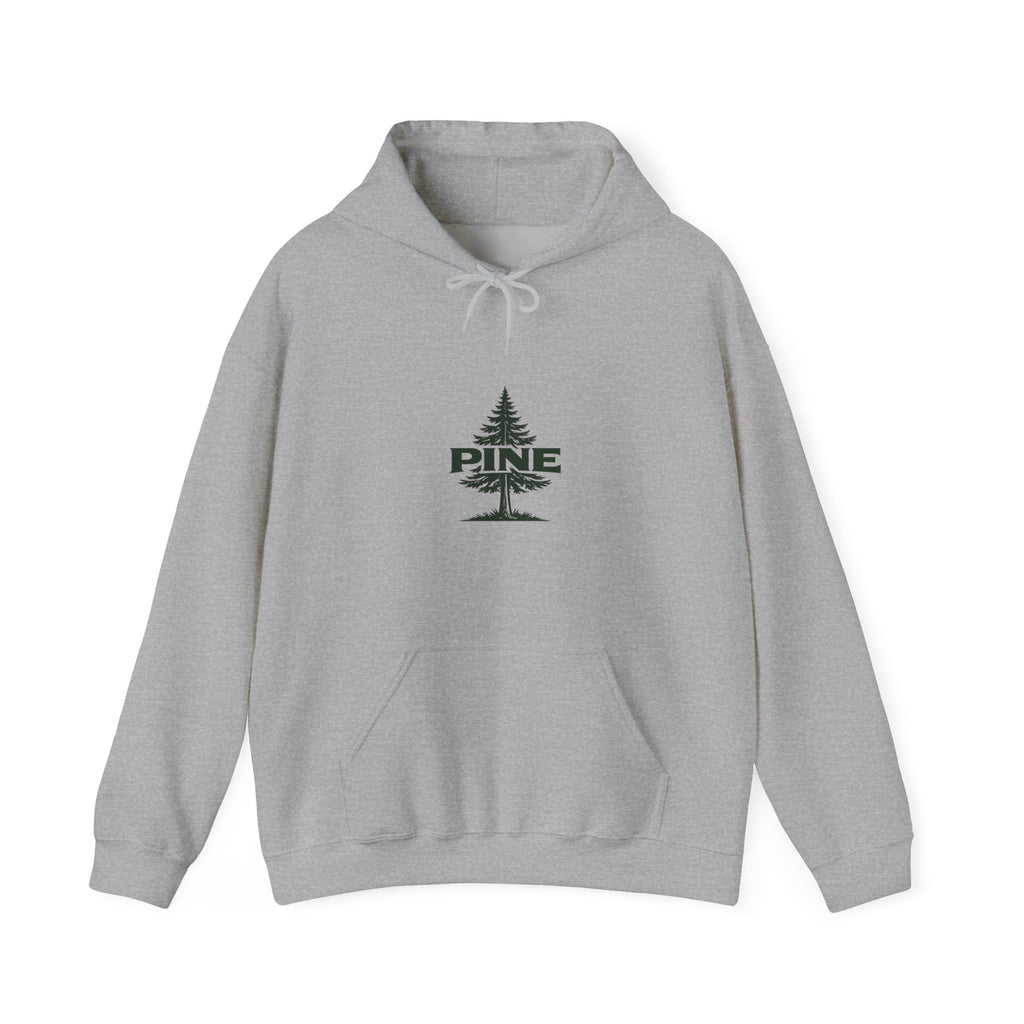 Pine Tree Hoodie – Minimal Vintage Forest Graphic Sweatshirt