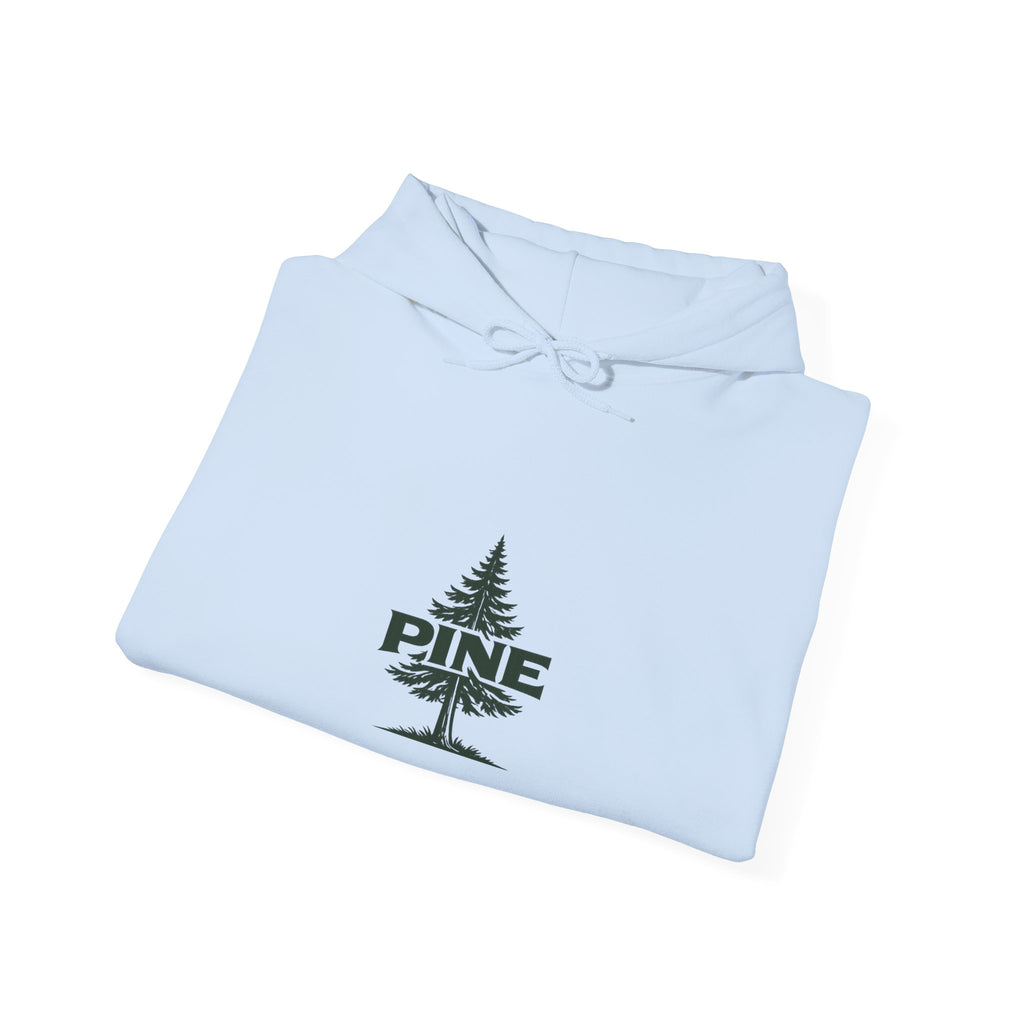 Pine Tree Hoodie – Minimal Vintage Forest Graphic Sweatshirt