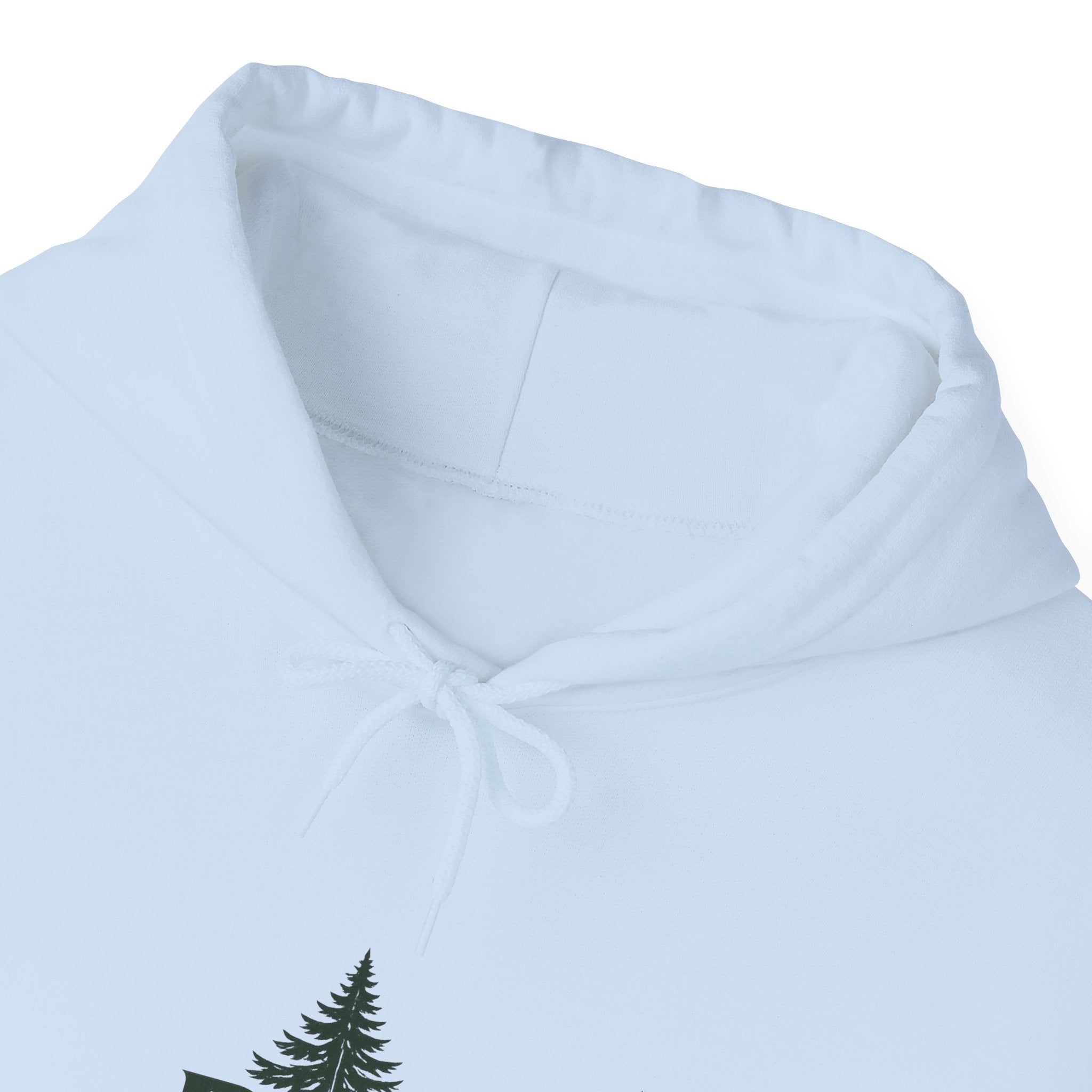 Pine Tree Hoodie – Minimal Vintage Forest Graphic Sweatshirt