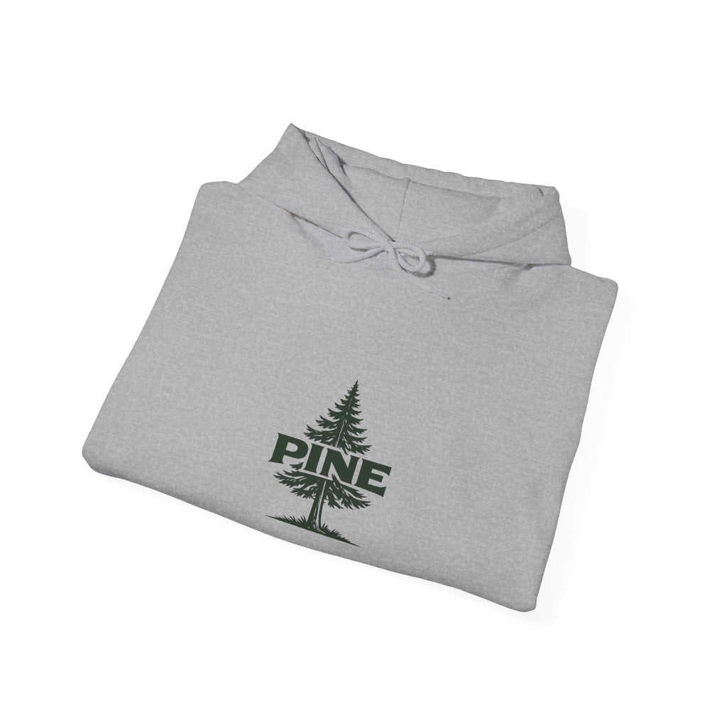Pine Tree Hoodie – Minimal Vintage Forest Graphic Sweatshirt