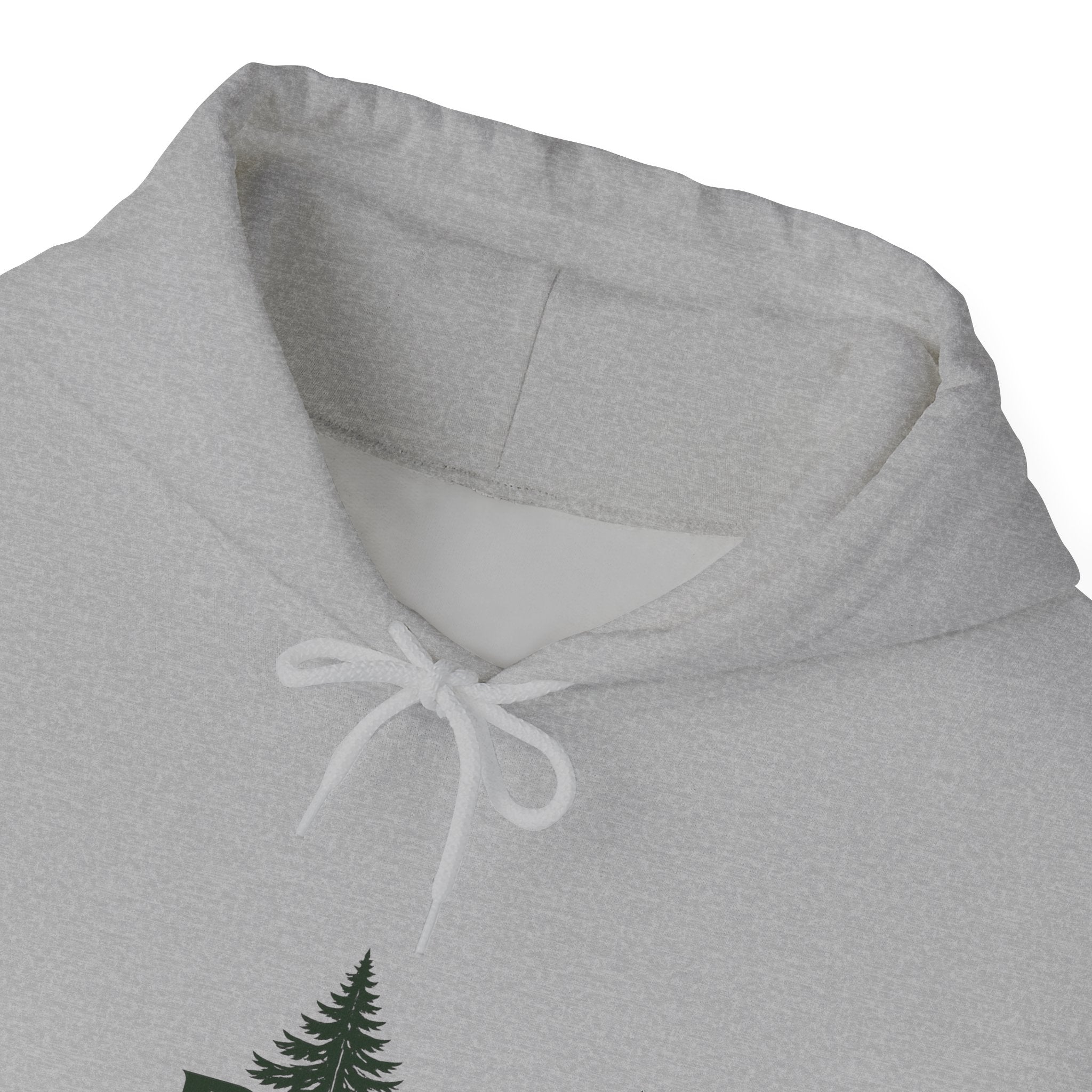 Pine Tree Hoodie – Minimal Vintage Forest Graphic Sweatshirt