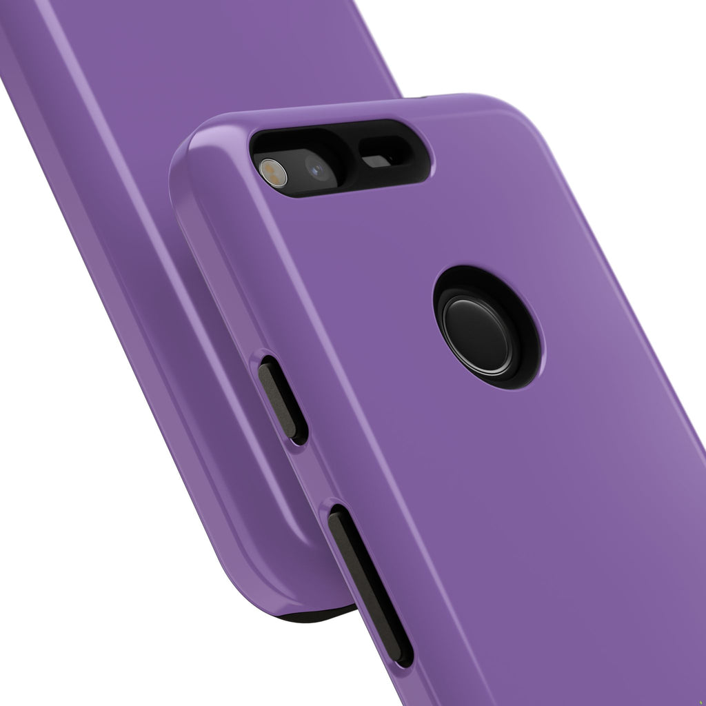Phone Case — Purple Graffiti "Pine" Protective Cover